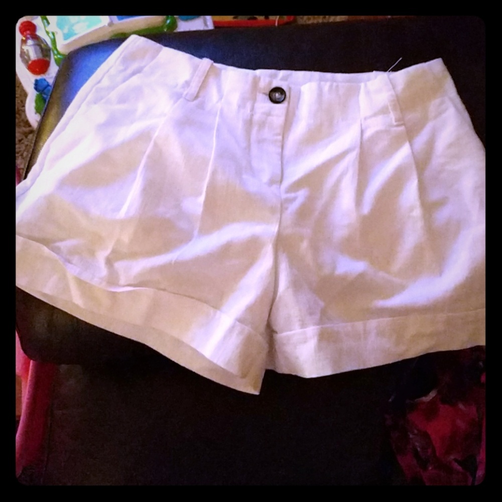 White shorts